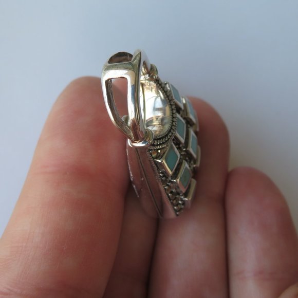 Handbag Sterling Silver Pendant Locket - Picture 4 of 9